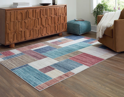 Cassel Furniture Outlet - Ashley Furniture - Numore Rug - 8' x 9'11" Washable Rug / Multi - R406661