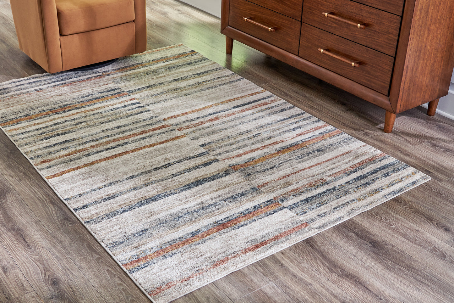 Cassel Furniture Outlet - Ashley Furniture - Kemart Rug - 5' x 7' Rug / Multi - R406682