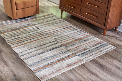 Cassel Furniture Outlet - Ashley Furniture - Kemart Rug - 5' x 7' Rug / Multi - R406682
