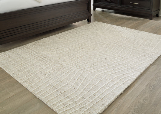 Cassel Furniture Outlet - Ashley Furniture - Varahill Rug - 8' x 10' Rug / Gray/Ivory - R406931