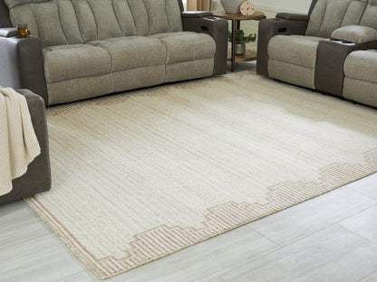 Cassel Furniture Outlet - Ashley Furniture - Emorymore Rug - Large Rug / Brown/Beige - R407301