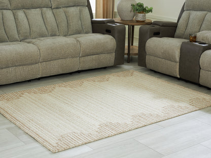 Cassel Furniture Outlet - Ashley Furniture - Emorymore Rug - Medium Rug / Brown/Beige - R407302