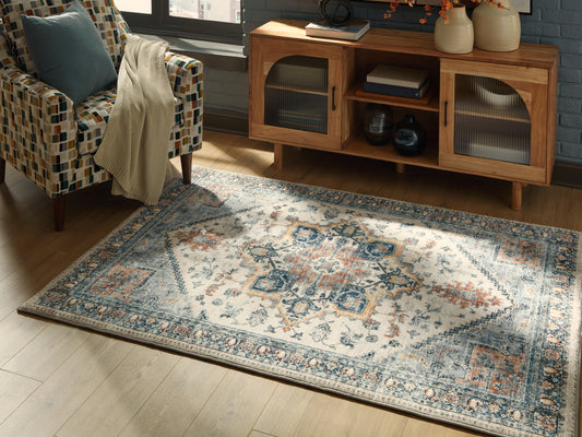 Cassel Furniture Outlet - Ashley Furniture - Wallney Rug - 7'6" x 9'6" Area Rug / Multi - R407491