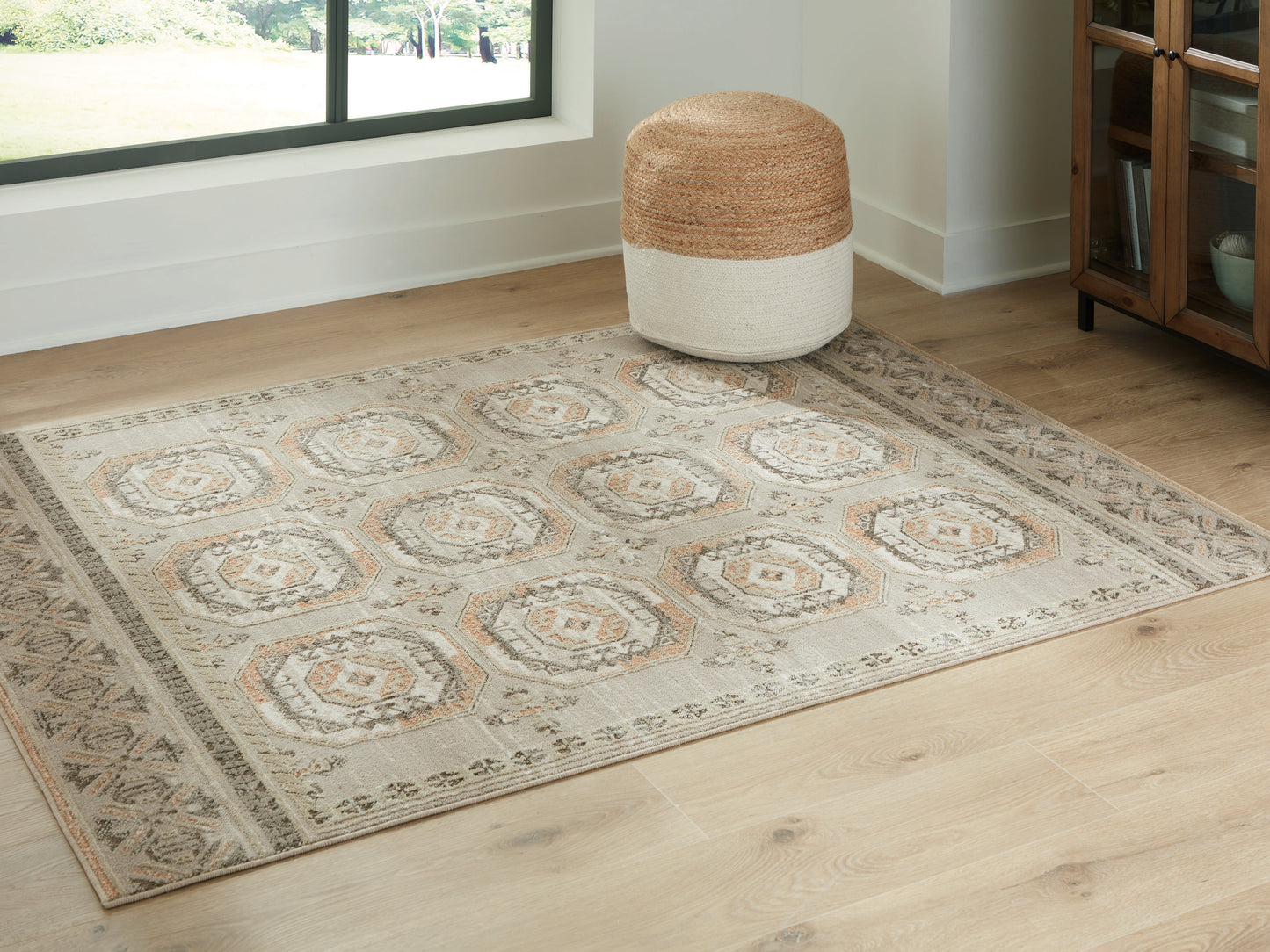 Cassel Furniture Outlet - Ashley Furniture - Bachby Rug - 5'3" x 7' Area Rug / Multi - R407682