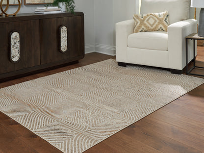 Cassel Furniture Outlet - Ashley Furniture - Bachus Rug - 5'3" x 7' Area Rug / Multi - R407752