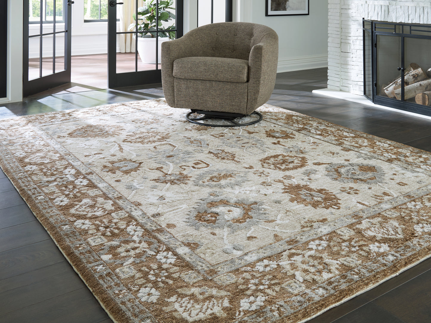 Cassel Furniture Outlet - Ashley Furniture - Ainswick Rug - Memory Foam Large Rug - R407881