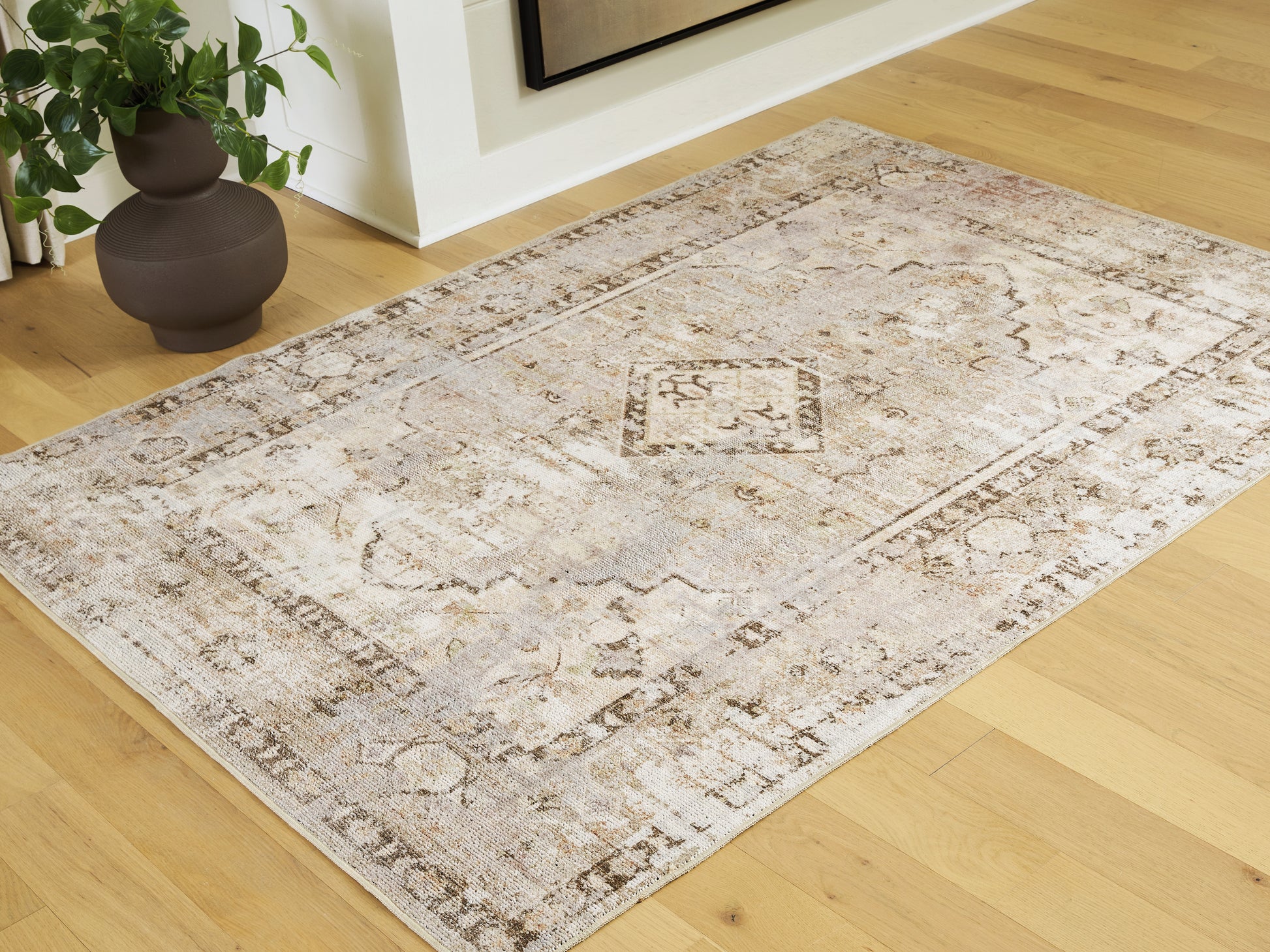 Cassel Furniture Outlet - Ashley Furniture - Livdon Rug - Washable Medium Rug - R407912