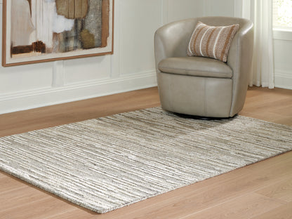 Cassel Furniture Outlet - Ashley Furniture - Eljory Rug - Medium Rug / Gray - R408202