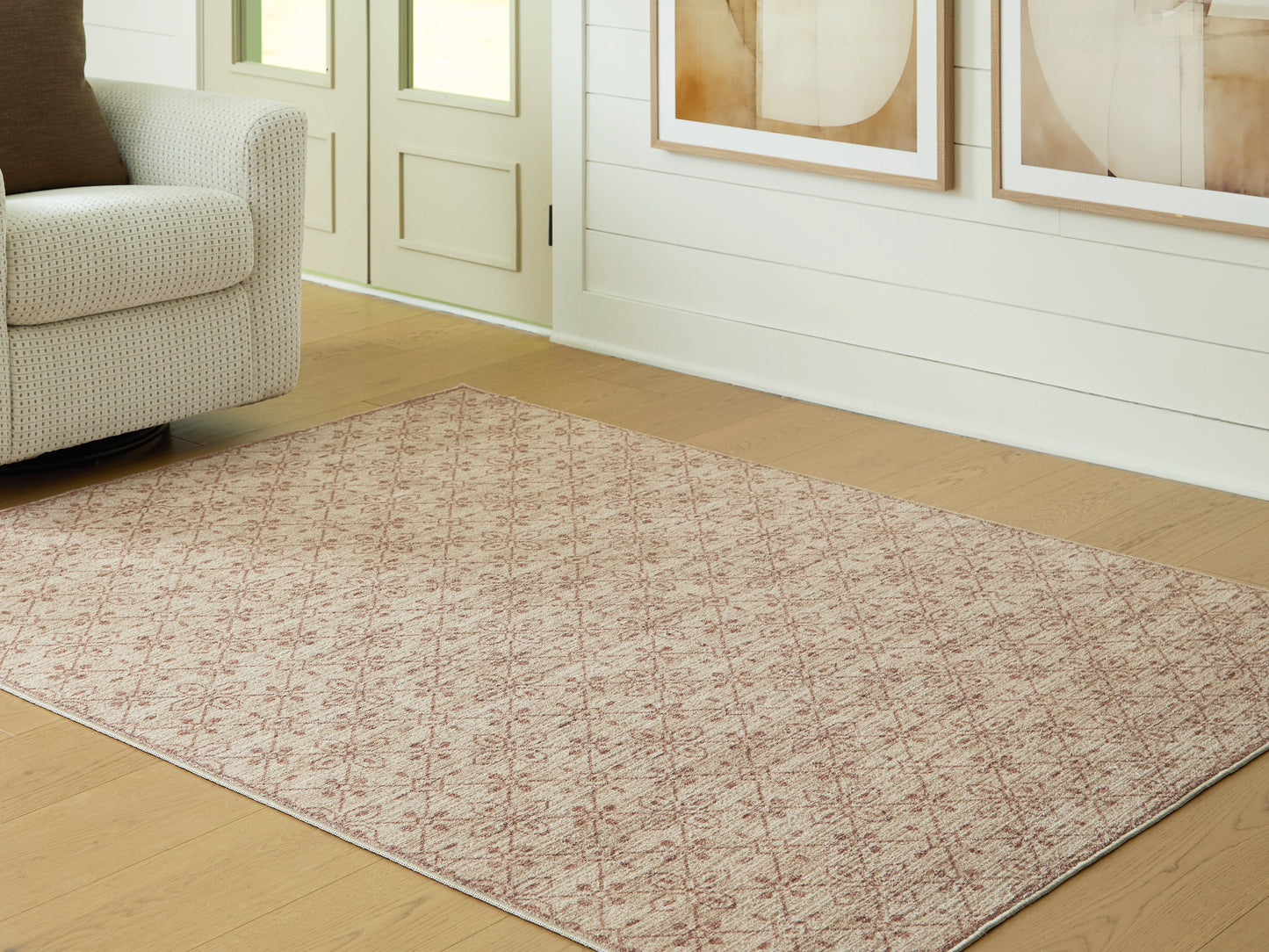 Cassel Furniture Outlet - Ashley Furniture - Lyamford Rug - Medium Rug / Beige/Gray/Brown - R408502