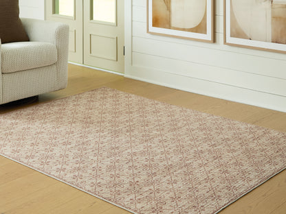 Cassel Furniture Outlet - Ashley Furniture - Lyamford Rug - Medium Rug / Beige/Gray/Brown - R408502