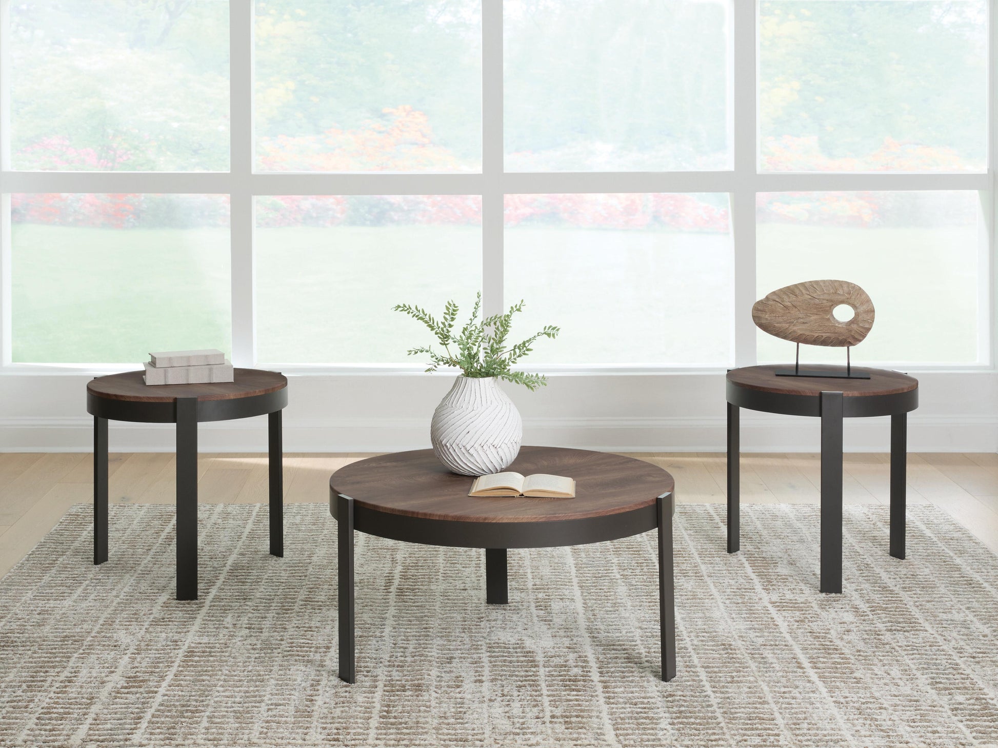 Cassel Furniture Outlet - Ashley Furniture - Horizon Hills Table (Set of 3) - Occasional Table Set (3/CN) - T186-13