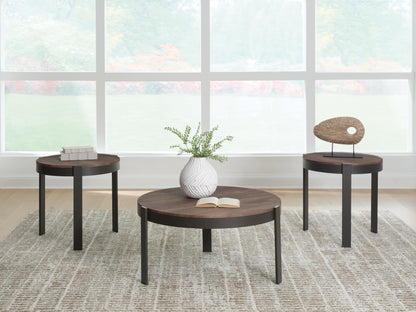 Cassel Furniture Outlet - Ashley Furniture - Horizon Hills Table (Set of 3) - Occasional Table Set (3/CN) - T186-13