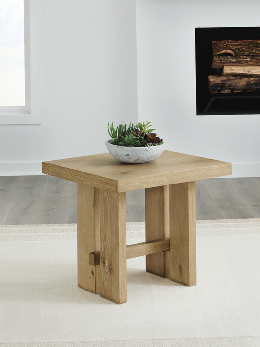 Cassel Furniture Outlet - Ashley Furniture - Crendlin End Table - Rectangular End Table - T537-3