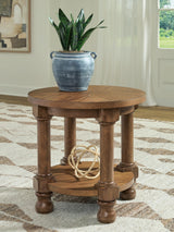 Round End Table
