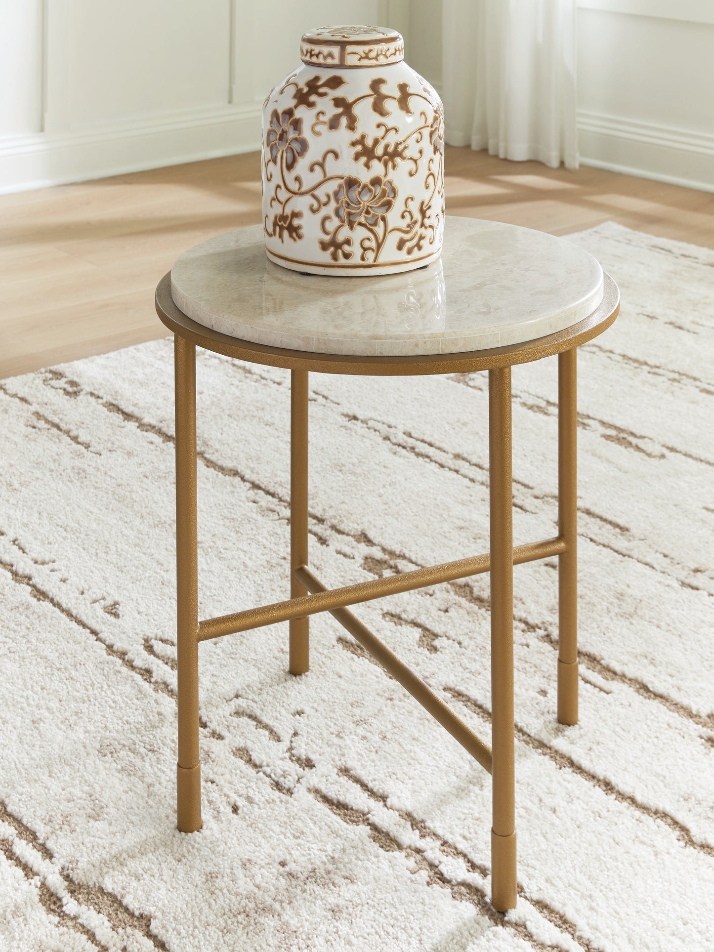 Cassel Furniture Outlet - Ashley Furniture - Alben End Table - Round End Table - T643-6