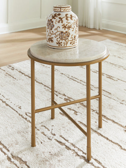 Cassel Furniture Outlet - Ashley Furniture - Alben End Table - Round End Table - T643-6