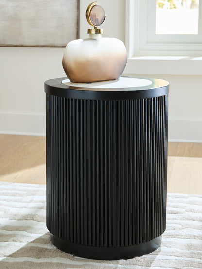 Cassel Furniture Outlet - Ashley Furniture - Grayman End Table - Round End Table - T650-6