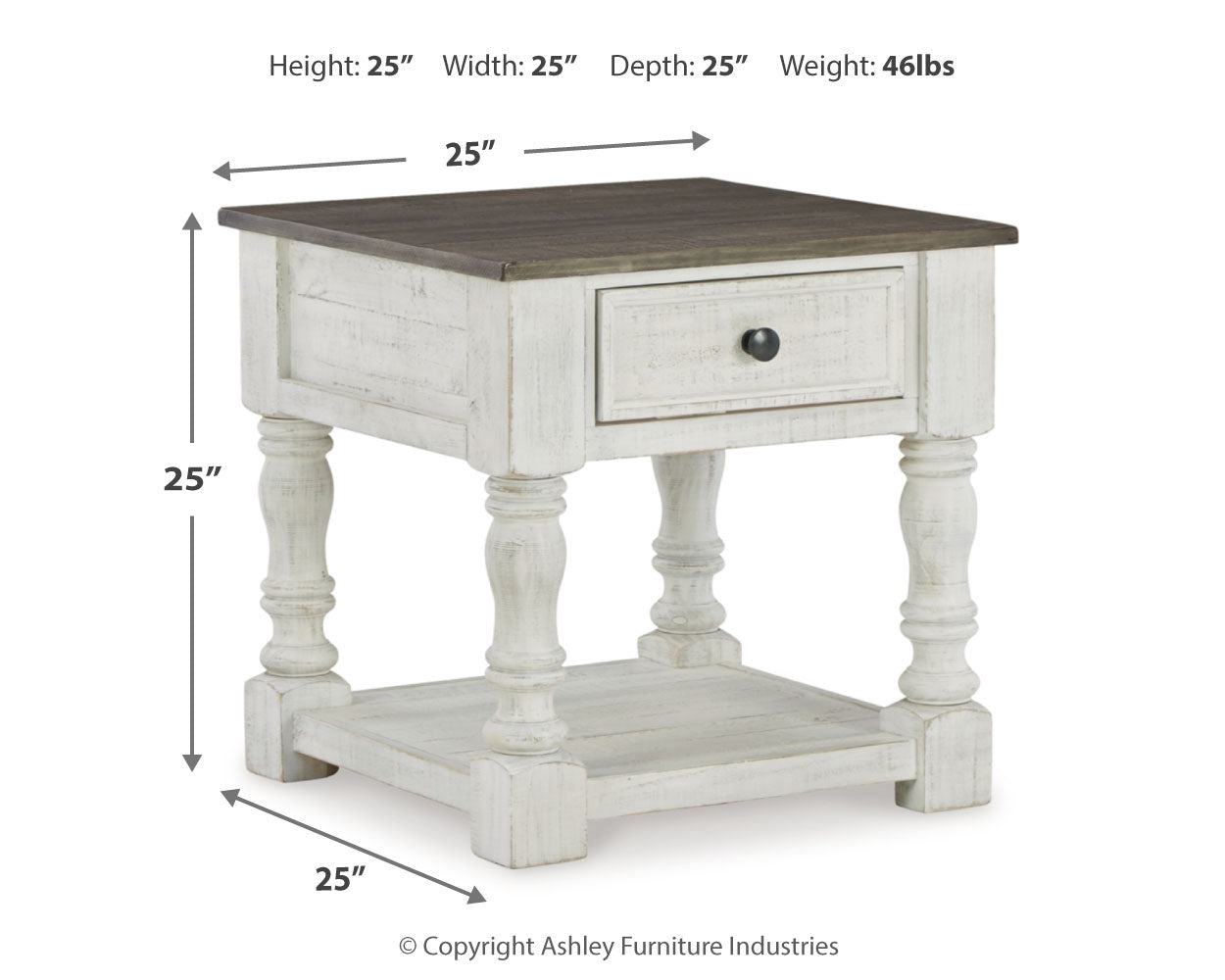 Havalance End Table