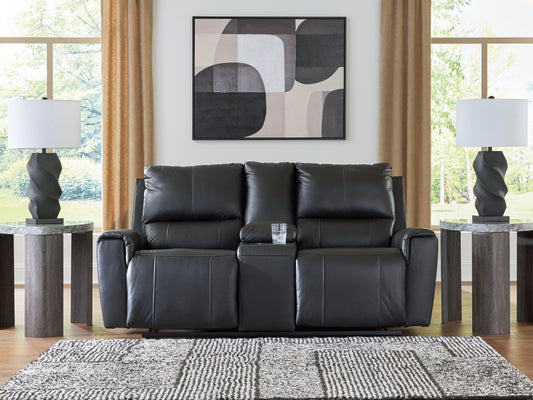 Cassel Furniture Outlet - Ashley Furniture - Glossmore Living Room - Rocker Recliner / Black - PCU1170025