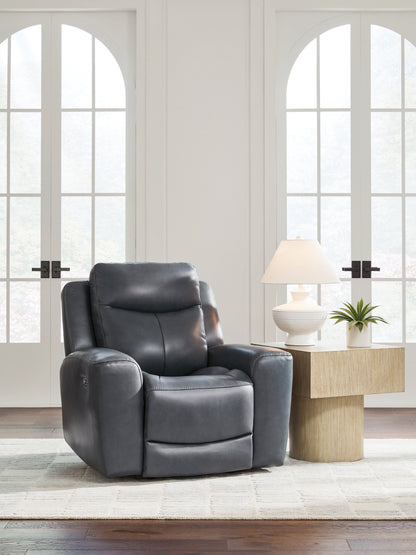 Cassel Furniture Outlet - Ashley Furniture - Next Move Living Room - PWR Recliner/ADJ Headrest / Admiral - PCU1210013