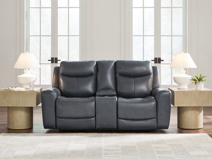 Cassel Furniture Outlet - Ashley Furniture - Next Move Living Room - PWR REC Loveseat/CON/ADJ HDRST / Admiral - PCU1210018