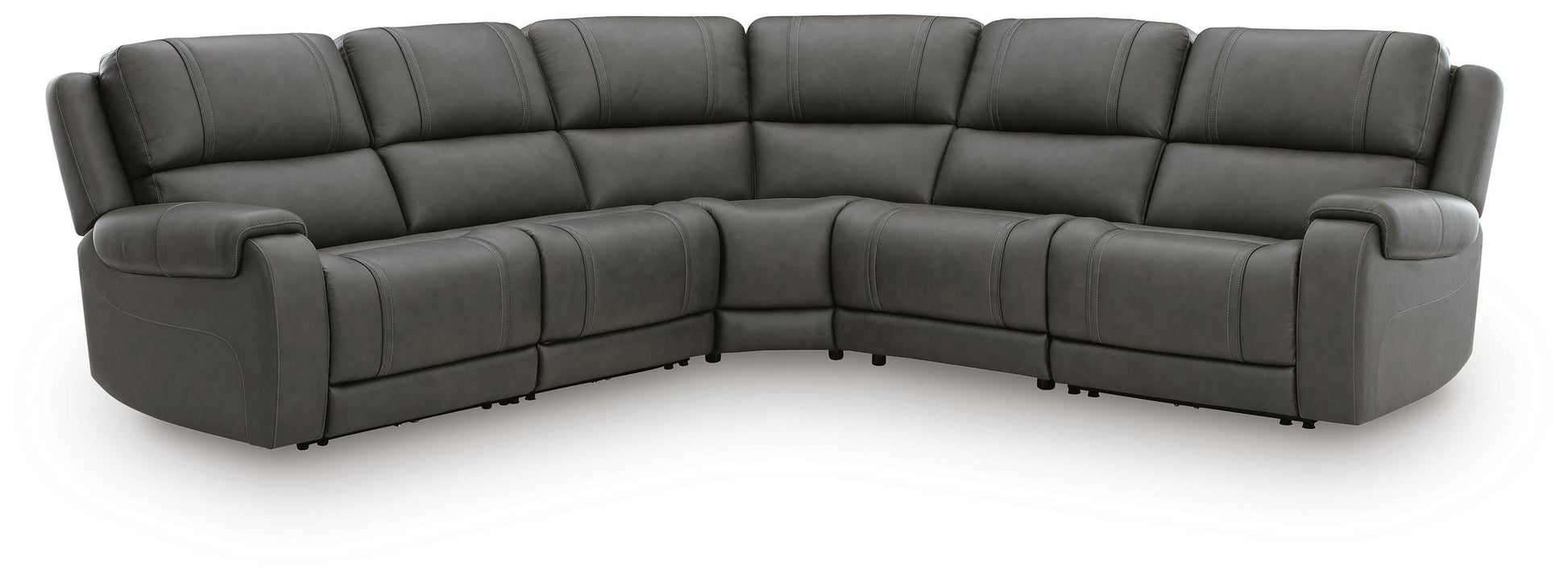 Cassel Furniture Outlet - Ashley Furniture - 5Z - Pittson Sectional - 5-Piece Power Reclining Sectional - PCU12600S9
