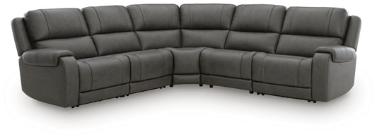 Cassel Furniture Outlet - Ashley Furniture - 5Z - Pittson Sectional - 5-Piece Power Reclining Sectional - PCU12600S9