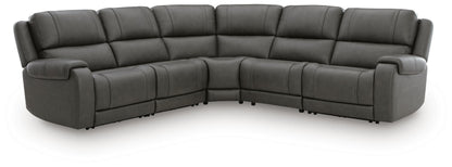 Cassel Furniture Outlet - Ashley Furniture - 5Z - Pittson Sectional - 5-Piece Power Reclining Sectional - PCU12600S6