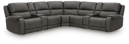 Cassel Furniture Outlet - Ashley Furniture - 5Z - Pittson Sectional - 7-Piece Power Reclining Sectional - PCU12600S10