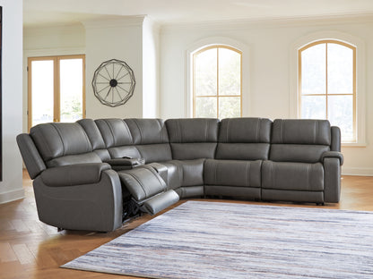 Cassel Furniture Outlet - Ashley Furniture - 5Z - Pittson Sectional - 6-Piece Power Reclining Sectional - PCU12600S5