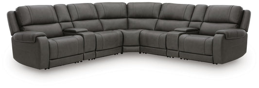 Cassel Furniture Outlet - Ashley Furniture - 5Z - Pittson Sectional - 7-Piece Power Reclining Sectional - PCU12600S11