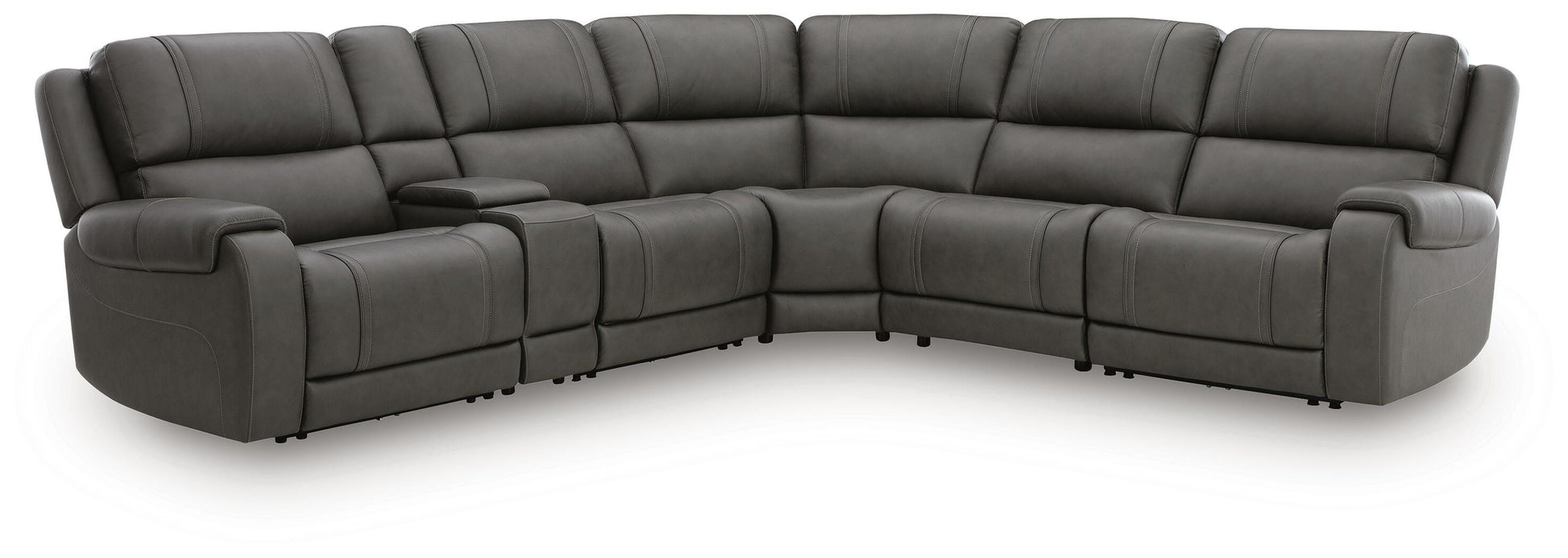 Cassel Furniture Outlet - Ashley Furniture - 5Z - Pittson Sectional - 6-Piece Power Reclining Sectional - PCU12600S12