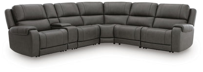 Cassel Furniture Outlet - Ashley Furniture - 5Z - Pittson Sectional - 6-Piece Power Reclining Sectional - PCU12600S12