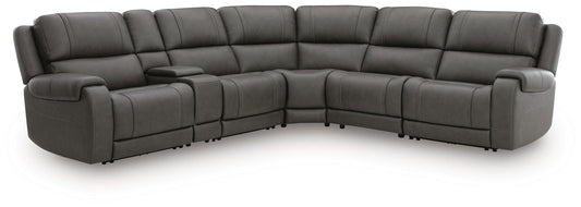 Cassel Furniture Outlet - Ashley Furniture - 5Z - Pittson Sectional - 6-Piece Power Reclining Sectional - PCU12600S12