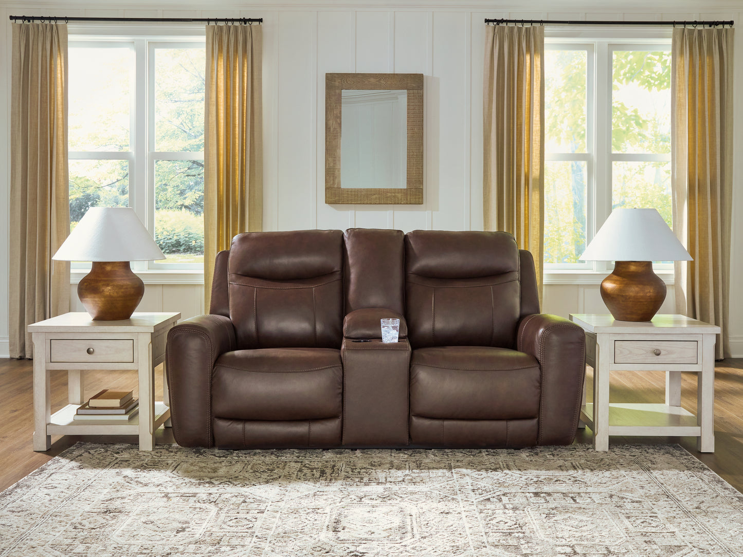 Cassel Furniture Outlet - Ashley Furniture - Gravier Living Room - PWR REC Loveseat/CON/ADJ HDRST / Cordova - U1330118