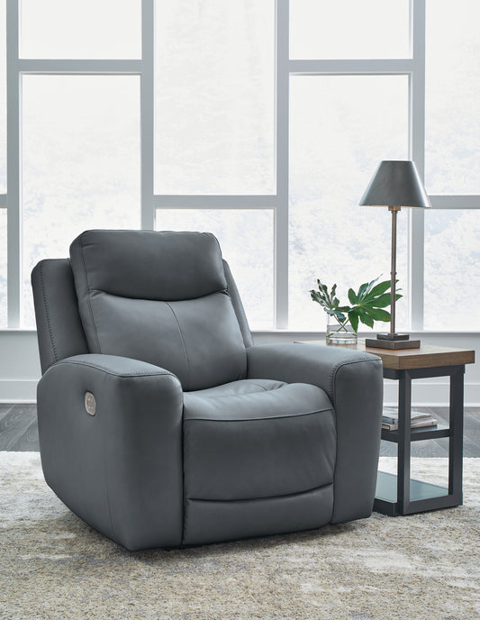 Cassel Furniture Outlet - Ashley Furniture - Mindanao Living Room - PWR REC Sofa with ADJ Headrest / Coconut - U5950515