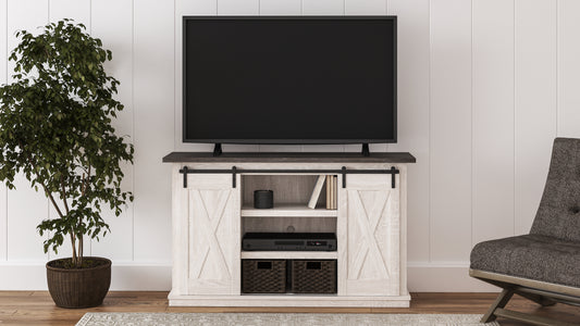 Cassel Furniture Outlet - Ashley Furniture - Dorrinson 54" TV Stand - 54" / Two-tone - W287-48