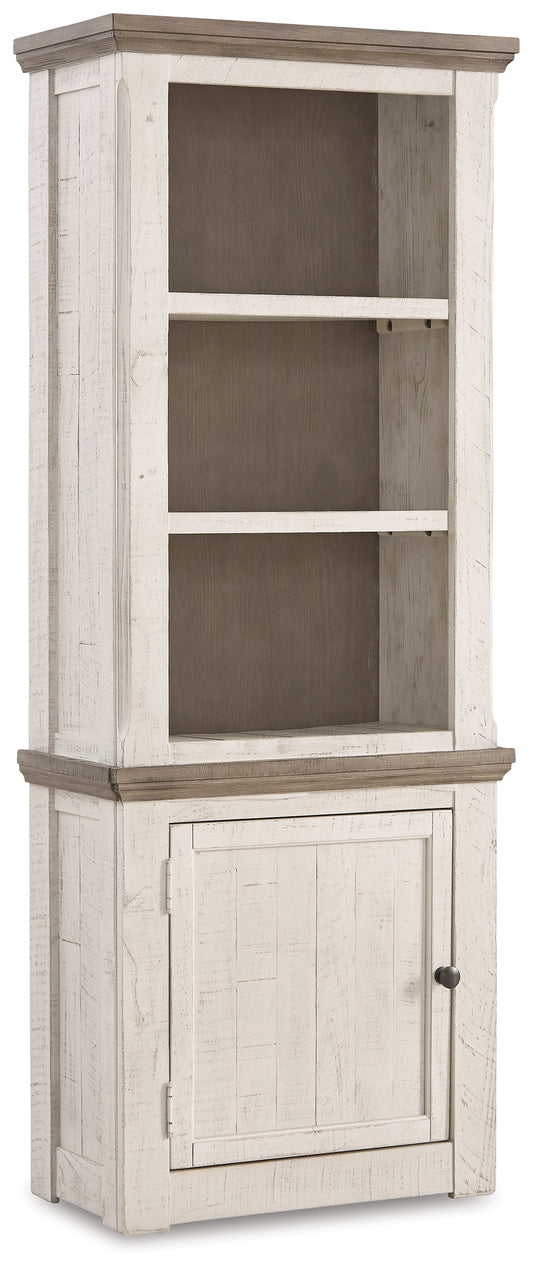 Cassel Furniture Outlet - Ashley Furniture - Havalance Left Pier Cabinet - Left Pier Cabinet / Two-tone - W814-33