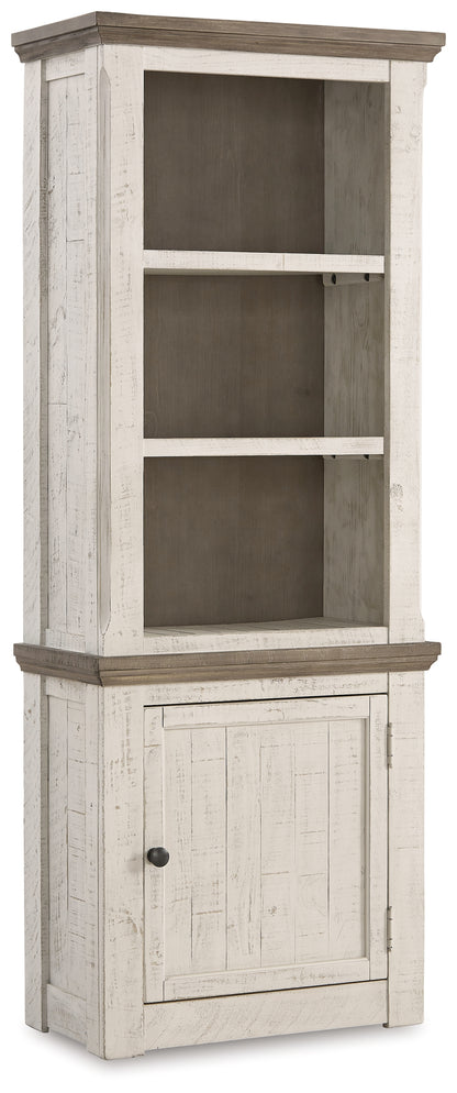 Cassel Furniture Outlet - Ashley Furniture - Havalance Right Pier Cabinet - Right Pier Cabinet / Two-tone - W814-34