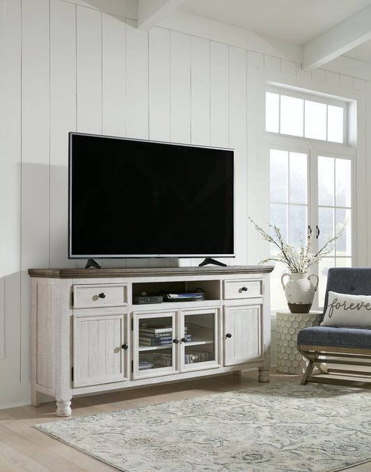 Cassel Furniture Outlet - Ashley Furniture - Havalance TV Stand - TV Stand / Two-tone - W814-68