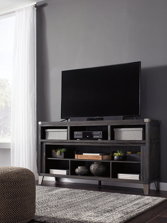 Cassel Furniture Outlet - Ashley Furniture - Todoe 65" TV Stand - 65" / Gray - W901-68